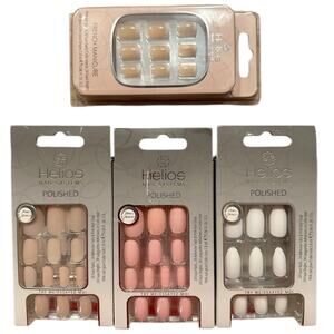 NEW Polished Acrylic Nails + French Manicure Nail Set – NIB SET of 4